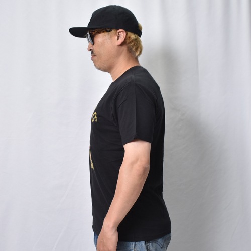 Zig-Zag/Gold Boris S/S T-Shirt（ジグザグ Tシャツ）ブラック [a-8523 