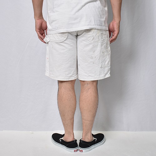 ��Dickies/White Drill Painter Shorts�ʥǥ��å����� �ڥ��󥿡����硼�ġ˥ۥ磻��/������W32 [y-1360]