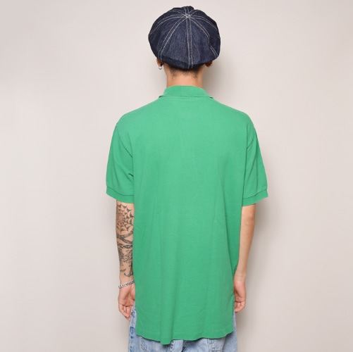【新品タグ付き】ポロ ラルフローレン グリーン ポロシャツ Mサイズ USA製 Polo Ralph Lauren/Polo Shirt（ラルフローレン ポロシャツ