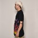 Flames & Skull T-Shirt�ʥե졼�ॹ�������� T����ġ˥֥�å��ߥ�������/��å� [a-3822]