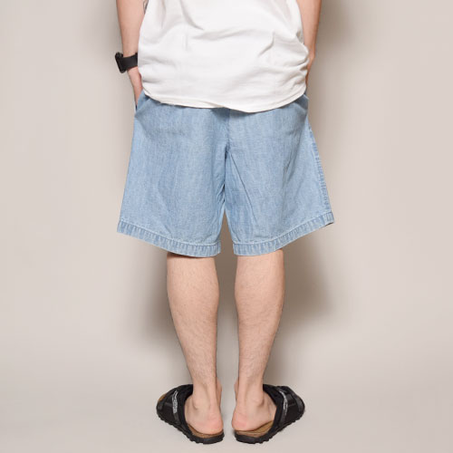 Dockers by Levis/Two Tucks Heavy Chambray Short PantsʥɥåХ꡼Х ֥졼硼ġ˥֥롼֥졼/W34 [z-1809]