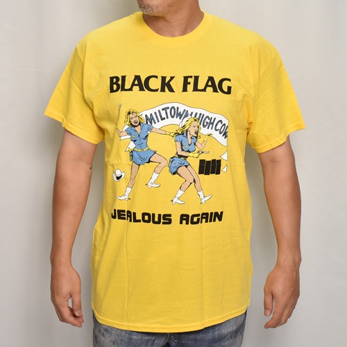 Black Flag/Jealous S/S T-Shirt�ʥ֥�å��ե�å� ���ե������T����ġ˥������� [a-7556]
