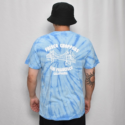 キムタク 私物 415 US Frisco Choppers タイダイ Tシャツ キムタク着 415 US Frisco Choppers タイダイ Tシャツの通販 by