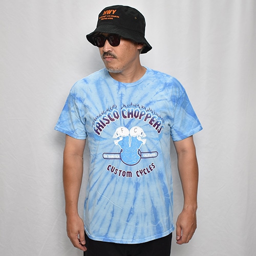 キムタク 私物 415 US Frisco Choppers タイダイ Tシャツ キムタク US 415Clothing Frisco Choppers Tシャツ