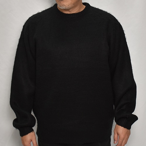 ajwain ニット セーター ニット 「Alfred Alex」ヴィンテージ加工 スノーウォッシュ