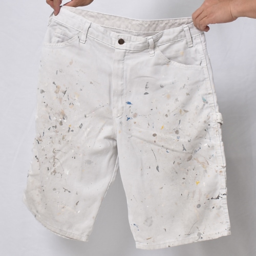 Dickies/White Drill Painter Shorts（ディッキーズ ペインター