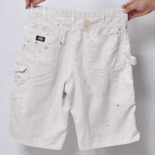 Dickies/White Drill Painter Shorts（ディッキーズ ペインター