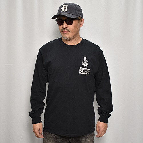 Sherwin-Williams L/S T-Shirt�ʥ��㡼�����󡦥����ꥢ�ॺ T����ġ˥֥�å� [a-7825]