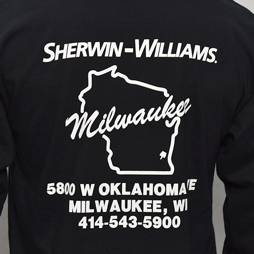 Sherwin-Williams L/S T-Shirt�ʥ��㡼�����󡦥����ꥢ�ॺ T����ġ˥֥�å� [a-7825]