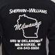 Sherwin-Williams L/S T-Shirt�ʥ��㡼�����󡦥����ꥢ�ॺ T����ġ˥֥�å� [a-7825]