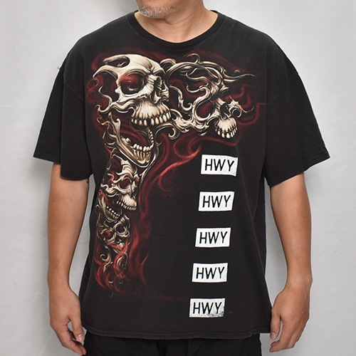 HWYUs/Limited Hand-Printed S/S T-Shirtʥ֥塼磻ߥ Tġ˥֥å/XL [y-0267]