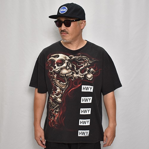 HWYUs/Limited Hand-Printed S/S T-Shirtʥ֥塼磻ߥ Tġ˥֥å/XL [y-0267]