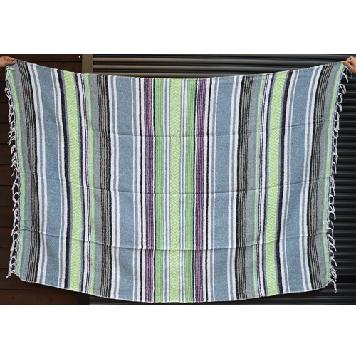 Mexican Rag Blanket�ʥᥭ������饰�֥�󥱥åȡ˥��졼�ߥ饤�ȥ��꡼��ߥۥ磻�� [a-8307]