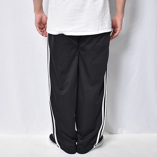Adidas/3-Stripes Track Pants�ʥ��ǥ����� �ȥ�å��ѥ�ġ˥֥�å��ߥۥ磻��/������W26-38inch [y-1155]