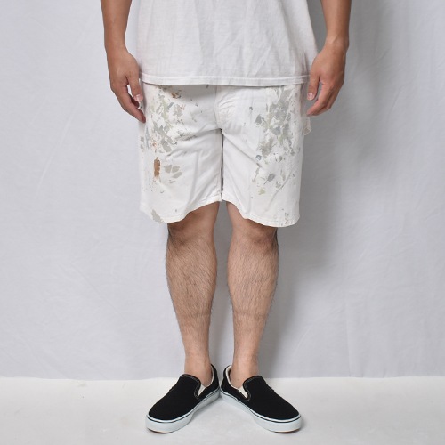 Dickies/White Drill Painter Shorts（ディッキーズ ペインター