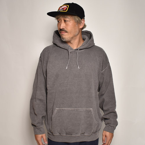 Towncraft/Pigment Dyed Pullover Hoodie�ʥ����󥯥�ե� �ץ륪���С��ѡ������˥֥�å� [a-6687]