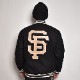 MLB Official Reversible insulated Stadium Jacket/San Francisco Giants�ʥ���ե�󥷥������㥤����� ���ե�����륹�������˥�����ɥ١�����ߥ֥�å� [a-6768]