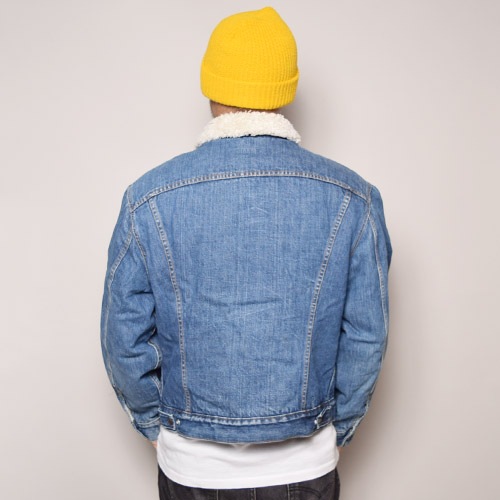 ��Levi's/Denim Boa Jacket�ʥ꡼�Х��� �ǥ˥�ܥ����㥱�åȡ˥���ǥ���/������42 [z-1371]