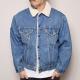 ��Levi's/Denim Boa Jacket�ʥ꡼�Х��� �ǥ˥�ܥ����㥱�åȡ˥���ǥ���/������42 [z-1371]