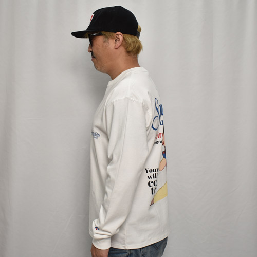 S 白 JACKSON MATISSE ジャクソンマティス ペコちゃんTシャツ