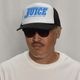 Juice Magazine/Logo Trucker Hatʥ塼ޥ åס˥ۥ磻/֥åߥ֥롼 [a-8073]