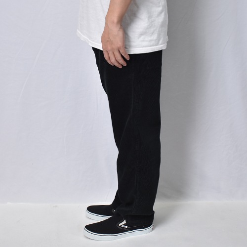 ��Us Customized 90's-00's Overdyed Super Black Wide Wale Corduroy Pants/Polo Ralph Lauren�ʥ��� �����С����������ǥ�����ѥ�ġ˥֥�å�/������W34 [y-1129]
