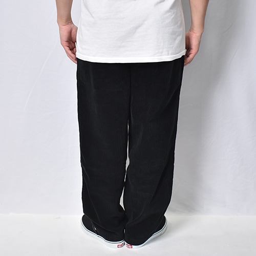 ��Us Customized 90's-00's Overdyed Super Black Wide Wale Corduroy Pants/Polo Ralph Lauren�ʥ��� �����С����������ǥ�����ѥ�ġ˥֥�å�/������W34 [y-1129]