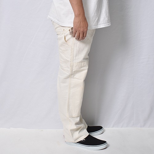Dickies/White Drill W-Knee Painter Pants（ディッキーズ ペインター