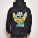 Bass Brains/Screamin' Eagle Pullover Hoodie(バスブレインズ スウェットパーカー)ブラック [a-5549]|スウェットシャツ