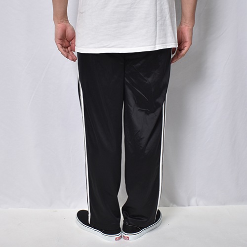 Adidas/3-Stripes Track Pants�ʥ��ǥ����� �ȥ�å��ѥ�ġ˥֥�å��ߥۥ磻��/������W26-36inch [y-1157]