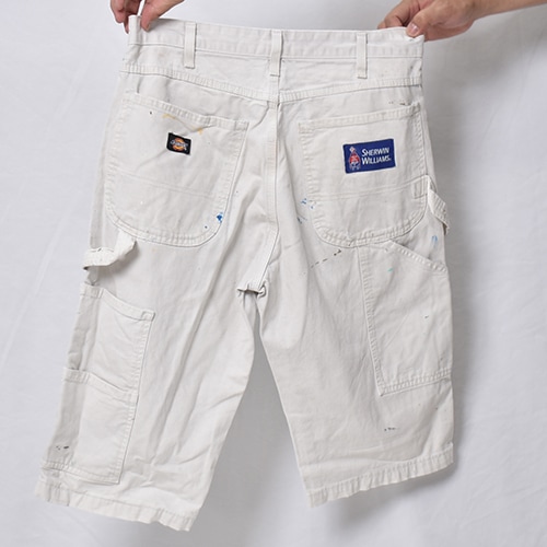 Dickies/White Drill Painter Shorts（ディッキーズ ペインター
