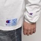 Raiders×Champion Products Inc. L/S Logo T-Shirt（チャンピオン Tシャツ）ホワイト [a-5644]