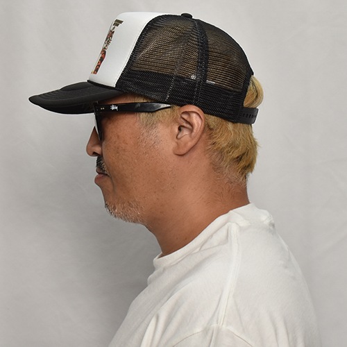 ESSO/Trucker Mesh Capʥå å奭åס˥֥åߥۥ磻 [a-8125]