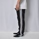 Adidas/3-Stripes Track Pants�ʥ��ǥ����� �ȥ�å��ѥ�ġ˥֥�å��ߥۥ磻��/������W26-36inch [y-1158]