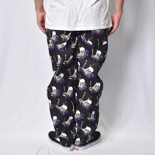 Skull & Sword Easy Pants（スカル＆ソードイージーパンツ）ブラック