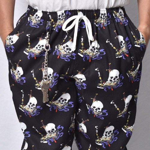 Skull & Sword Easy Pants（スカル＆ソードイージーパンツ）ブラック