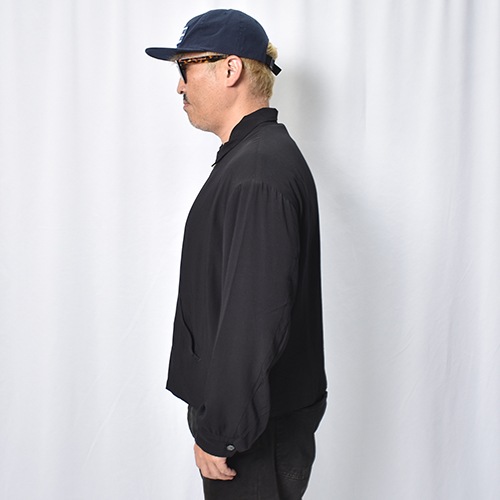 Towncraft/Black Rayon Drizzler Jacket�ʥ����󥯥�ե� �ɥꥺ�顼���㥱�åȡ˥֥�å� [a-8682]
