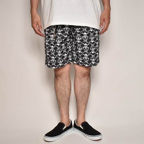 Skull & Cross Bones Easy Shortsʥܡ󥺥硼ġ˥֥åߥۥ磻 [a-5991]