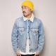 ��Levi's/Denim Boa Jacket�ʥ꡼�Х��� �ǥ˥�ܥ����㥱�åȡ˥���ǥ���/������40 [z-1374]
