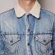 ��Levi's/Denim Boa Jacket�ʥ꡼�Х��� �ǥ˥�ܥ����㥱�åȡ˥���ǥ���/������40 [z-1374]