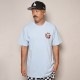 Rip City Skates/Checker Circle Logo S/S T-Shirt�ʥ�åץ��ƥ��������� T����ġ˥饤�ȥ֥롼 [a-3257]