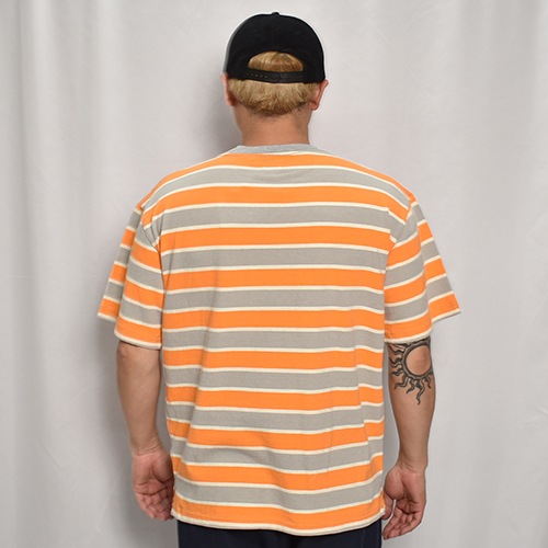 Penney's/The Fox Multi Border Pocket S/S T-Shirt（ペニーズ