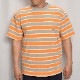 Penney's/The Fox Multi Border Pocket S/S T-Shirtʥڥˡ ܡݥåTġ˥󥸡ߥ졼 [a-7459]