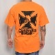 Choppers MagazineUS/Chopper Cross S/S T-Shirtʥåѡޥߥ Tġ˥󥸡ߥ֥å [a-7535]