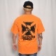 Choppers MagazineUS/Chopper Cross S/S T-Shirtʥåѡޥߥ Tġ˥󥸡ߥ֥å [a-7535]