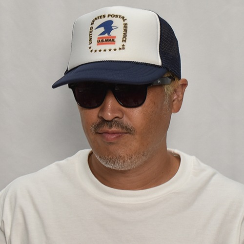 USPS/Trucker Mesh Cap��USPS ��å��奭��åס˥ͥ��ӡ��ߥۥ磻�� [a-8126]