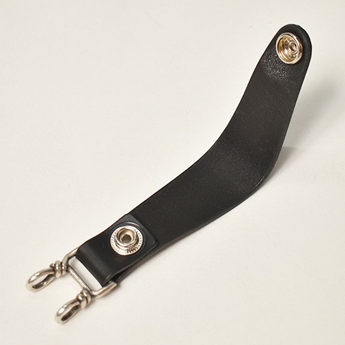 US Exclusive/Leather Chain Link�ʥ��� �쥶�����������󥯡˥֥�å� [n-9693]