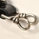 US Exclusive/Leather Chain Link�ʥ��� �쥶�����������󥯡˥֥�å� [n-9693]