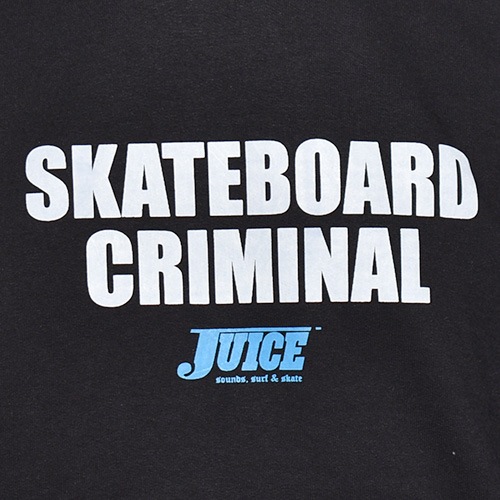 Juice Magazine/Skateboard Criminal Hoodie�ʥ��塼���ޥ����� �������åȥա��ǥ����˥֥�å� [a-5737]