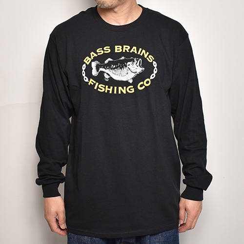 Bass Brains/Prowler L/S T-Shirt(バスブレインズ Tシャツ)ブラック [a